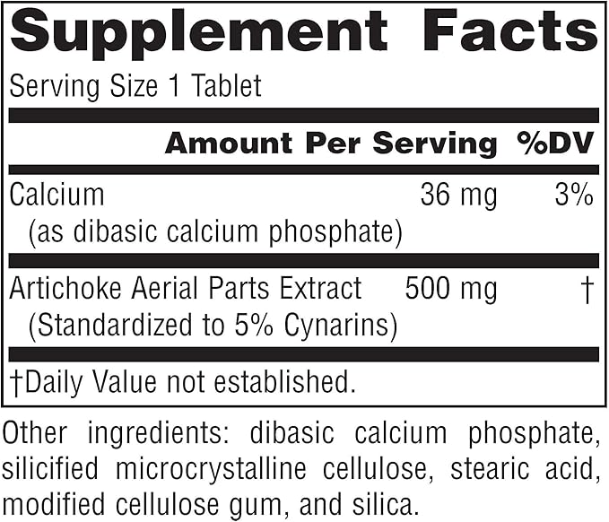 Source Naturals Artichoke Extract 500mg, 90 Tablets