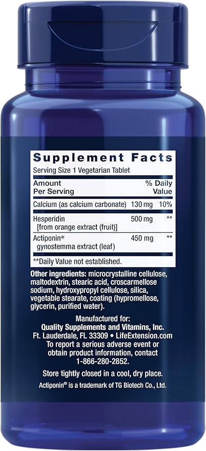 Life Extension AMPK Metabolic Activator, hesperidin, G. pentaphyllum, fight unwanted belly fat & revitalize cellular metabolism, gluten-free, non-GMO, 30 Vegetarian Tablets