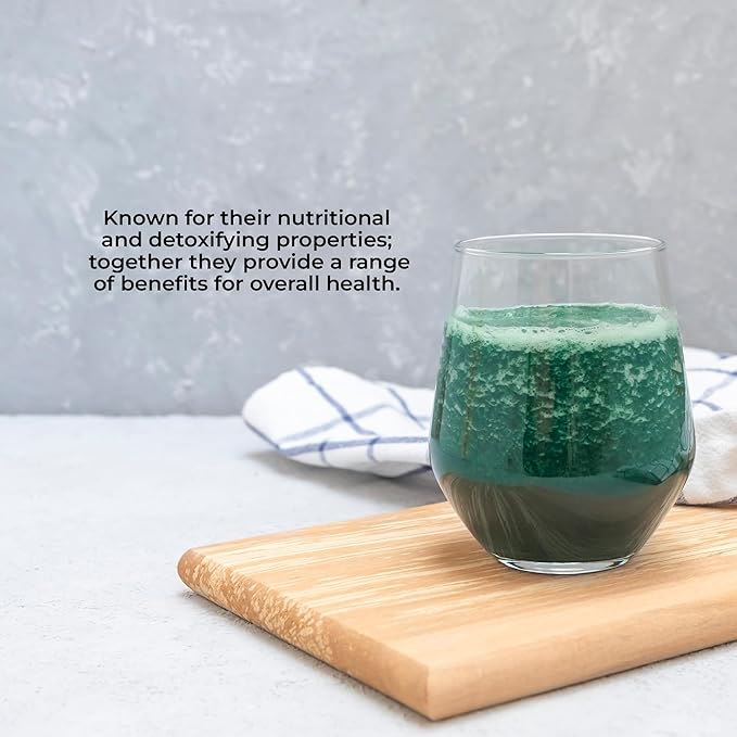 Vidanat Liquid Chlorophyll with Spirulina – Mint Flavor – 500ml (16.9 fl oz) – 100 Servings – Natural Detox & Cleanse, Immunity Support & Energy Booster