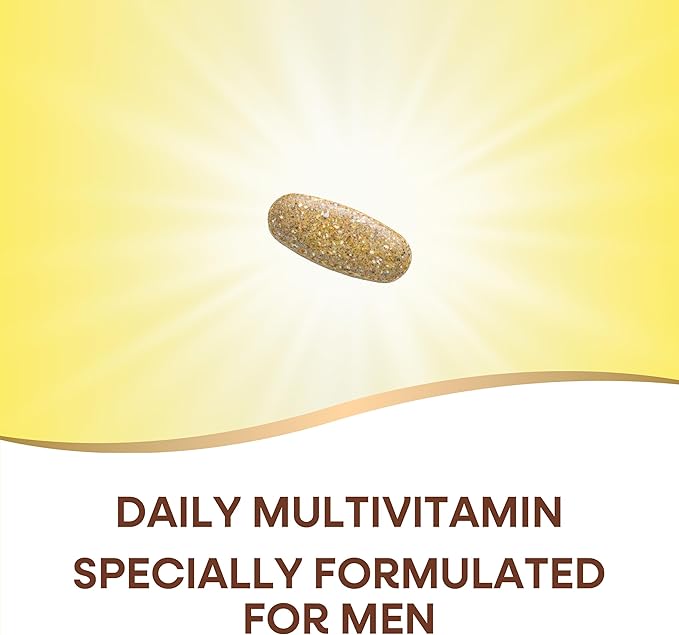Nature's Way Alive! Men's Daily Ultra Multivitamin, Promotes Healthy Heart & Muscle Function*, with B-Vitamins Including Methylated B12, Gluten Free, 150 Tablets