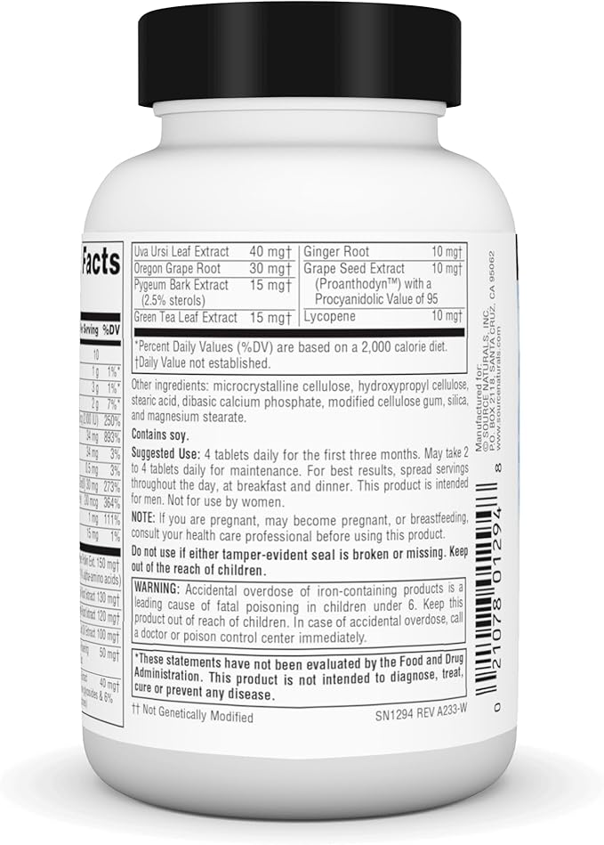 Source Naturals Prosta-Response - Supports Prostate Function and Healthy Urine Flow* - 45 Tablets