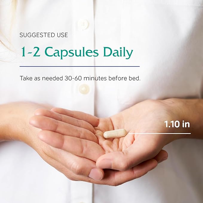 Vitanica SleepBlend - Sleep & Relaxation Support for Women - Herbal Supplements with Melatonin, Valerian Root, Vitamin B2 & B12 & Magnesium - Pro Logo - 15 Vegan Caps