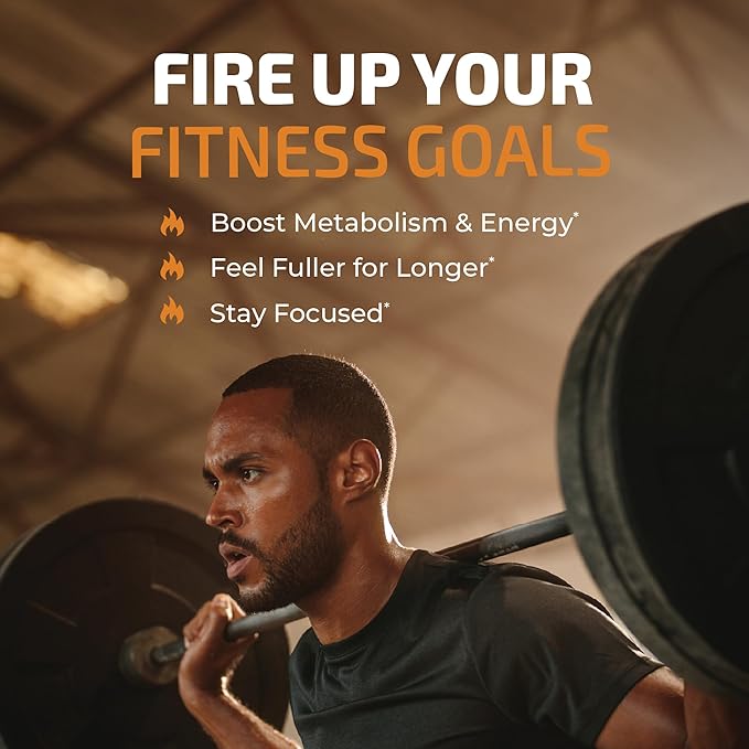 Burn Pro 7-in-1 Thermogenic Metabolism Booster | Weight Management Support Supplement with Appetite & Energy Support | Bloating Relief, Targeted Belly Toning & Keto Inducing | Slim, Trim & Tone | 60ct
