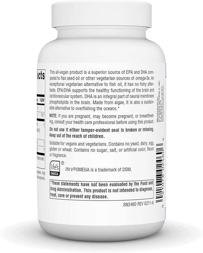 Source Naturals Vegan Omega 3s Epa-Dha* 300mg - 90 Softfgels