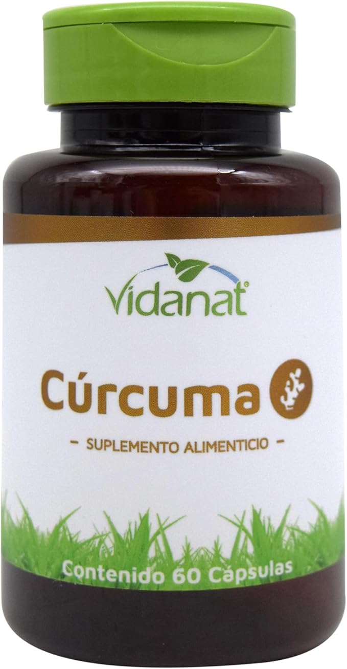 Vidanat Turmeric Curcumin 60 Capsules – Natural Joint Support & Immune Health