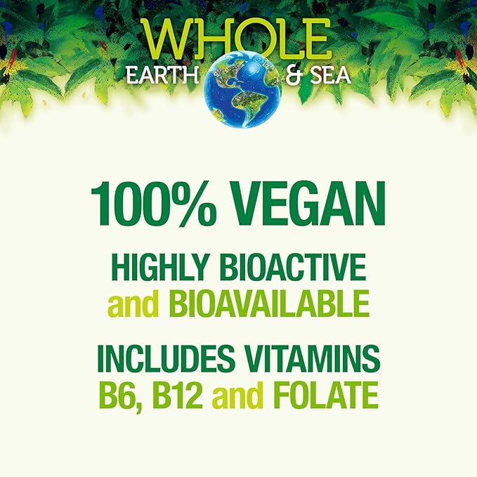Whole Earth & Sea from Natural Factors, Women's Prenatal Multivitamin and Mineral, Whole Food Supplement, Vegan, 60 tablets, 60 Tablets
