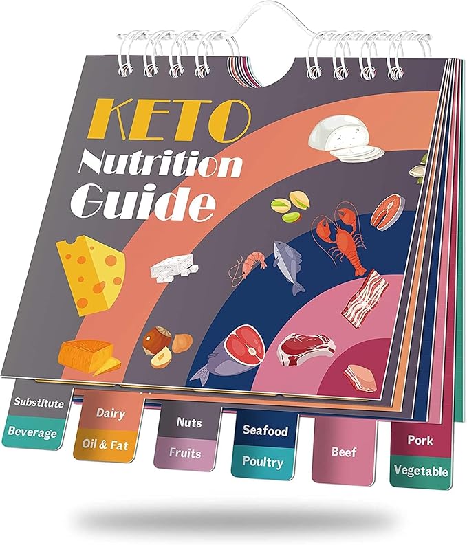 Mini Keto Cheat Sheets Magnets - 228 Keto Book for Beginners Keto Food List - Keto for Beginners Keto Diet Plan- Keto Diet Fridge Guide Plus Extra List of 488 Foods E-Book Easy to Carry Size