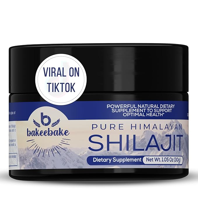 Shilajit Pure Himalayan Organic | Natural Resin with 85+ Trace Minerals | Shilajit for Men | Pure Shilajit Resin | Vegan-Friendly |Organic Shilajit