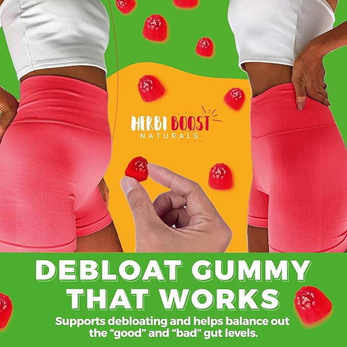 Prebiotic Fiber Gummies for Adults & Kids, Vegan Gummy Soluble Fiber with Inulin, Chicory Root Stimulating Enzymes for Digestion, Bloating Relief & Gut Health, Multicolor Natural Flavor Vitamins