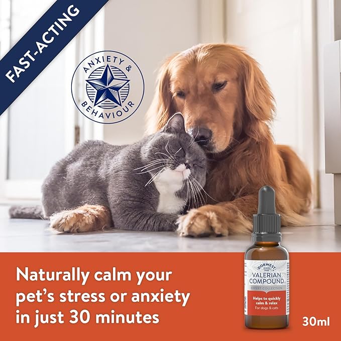 Organic Valerian Compound for Dogs and Cats 30 ml