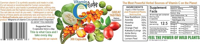 Wild Force Vitamin C Capsules