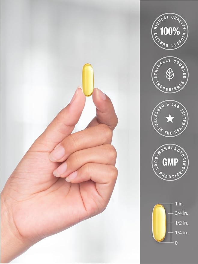 Doctor's Way Fish Oil 3000mg | 150 Softgels | Omega 3 Supplement | EPA and DHA Pills | Non-GMO, Gluten Free