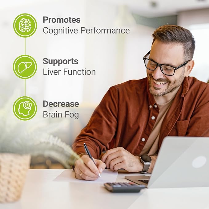 Nested Naturals Choline Bitartrate 500mg - High Potency Choline Supplements - Supports Cognitive Performance & Liver Function - 100% Vegan & Non-GMO - 2-Pack (180 Vegan Capsules)