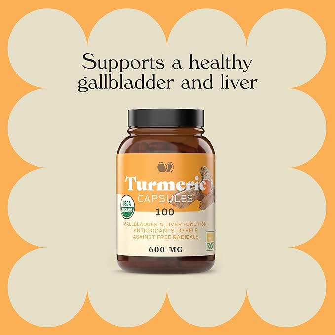 Complete Natural Products Turmeric 100 Capsules & Uric Acid Complete 16oz Bundle