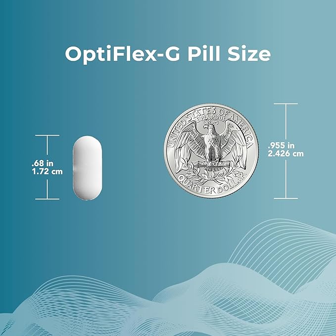 Theralogix OptiFlex Complete - 90-Day Supply - Glucosamine & Chondroitin Supplement - Support Healthy Joint Function - Joint Supplements for Women & Men - NSF Certified - 180 Caps & 180 Tabs
