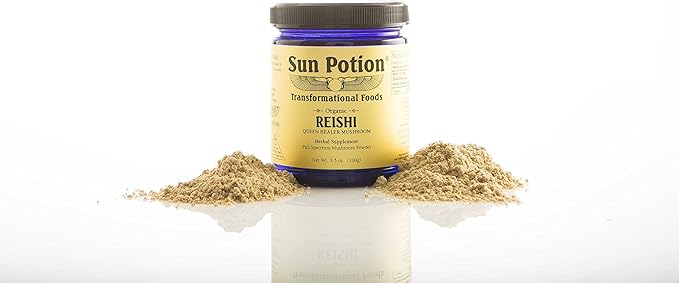 Sun Potion Reishi Mushroom Powder (Organic) - (100g)