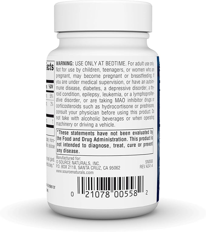 Source Naturals Melatonin 5 mg - 240 Tablets