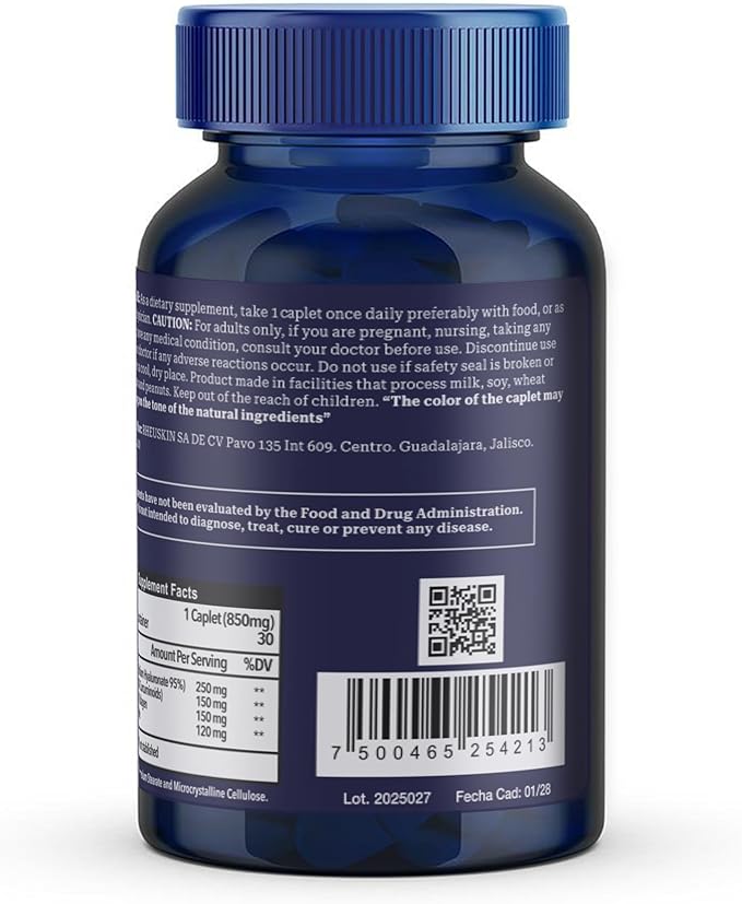 Motion Advanced Joint Support – Hyaluronic Acid, Glucosamine, Curcumin & Collagen – 3-in-1 Supplement for Joint Pain Relief, Flexibility & Mobility – 30 Caplets, 850mg