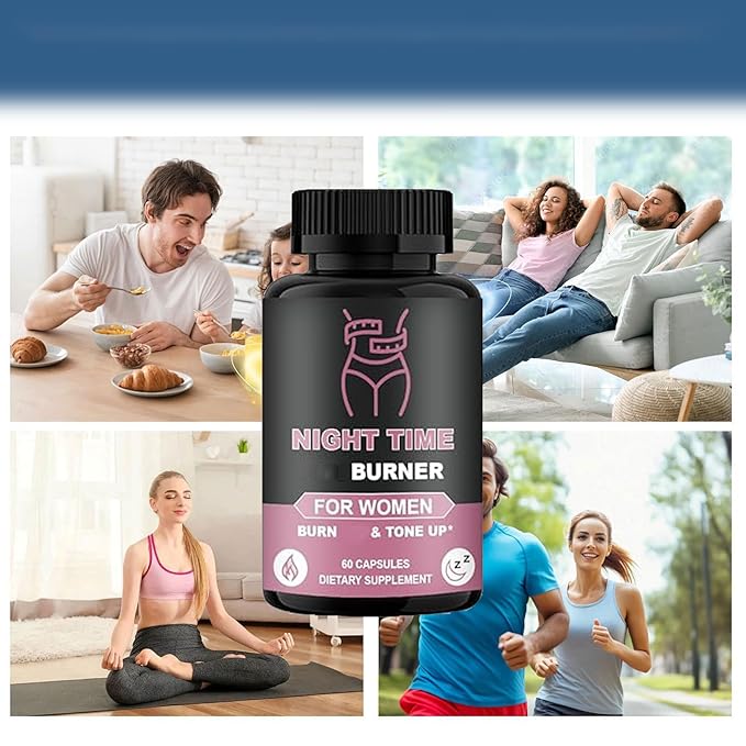Nighttime Burner for Women, Night Time Burner Capsules, Night Time Burner Pills, Night Time Capsules for Women with Green Coffee