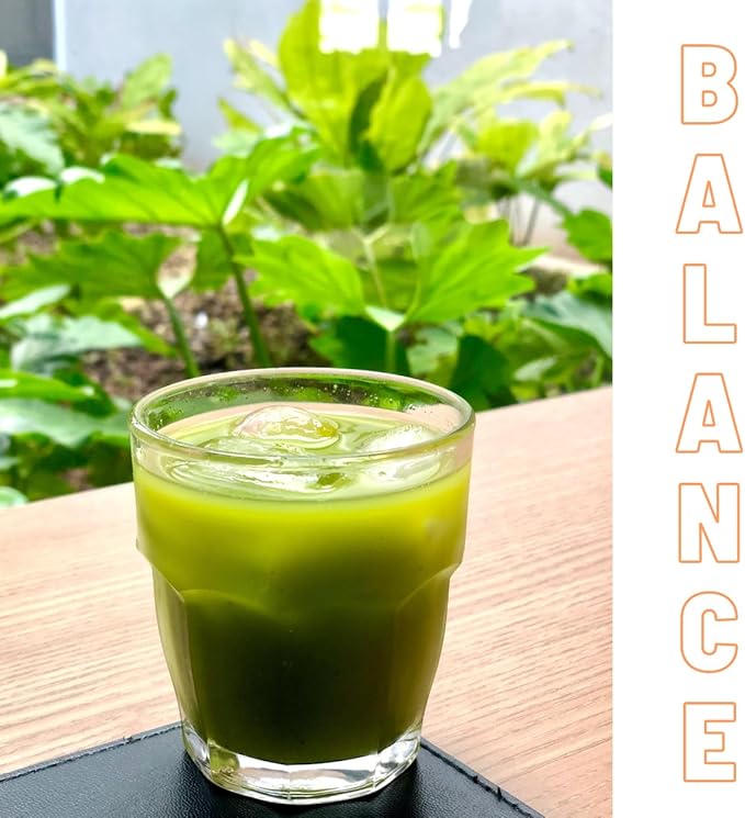 Let's Go Chia Ginger & Greens Alkalizing Blend, Organic Superfood Powder with Ginger, Spirulina, Chlorella and Super Greens, Gut Health, Ginger Powder, 25 Servings