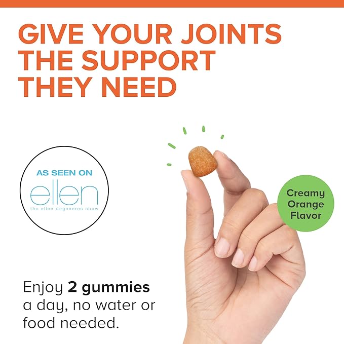 Qunol Turmeric Gummies, Gummy with 500mg Turmeric Curcumin, Joint Support Supplement, Ultra High Absorption Tumeric Curcumin, Vegan, Gluten Free, 90 Count