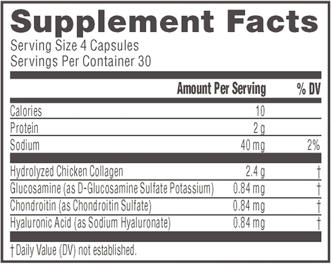 NeoCell Joint Complex, Collagen Type 2, Hyaluronic Acid, 120 Capsules (Package May Vary), 120 Count
