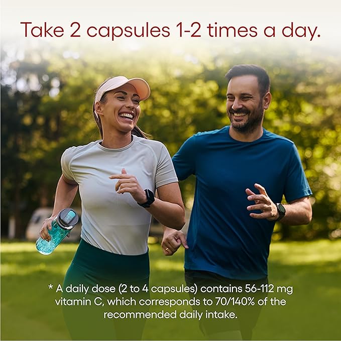 EcoNugenics Padma Active for Women & Men: Vitamin C Supplement for Collagen Formation, Energy Levels, and Immune System, Cellular & Antioxidant Support – Tibetan Recipe of Natural Herbs & Minerals