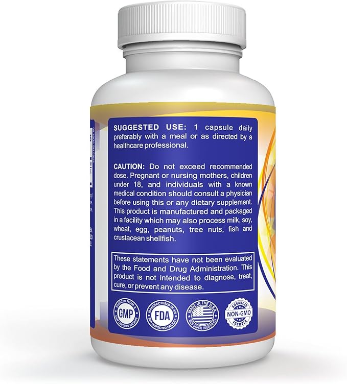 90 Vegetable Capsules Vitamin D. D3 5000IU (125 MCG) High Potency Immune Support Dietary Supplement. Healthy Muscle Recovery Advanced. Non-GMO Formula