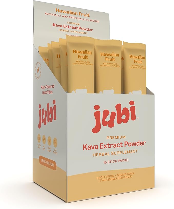 Jubi Kava Stick Packs (1 Stick, Hawaiin Fruit)