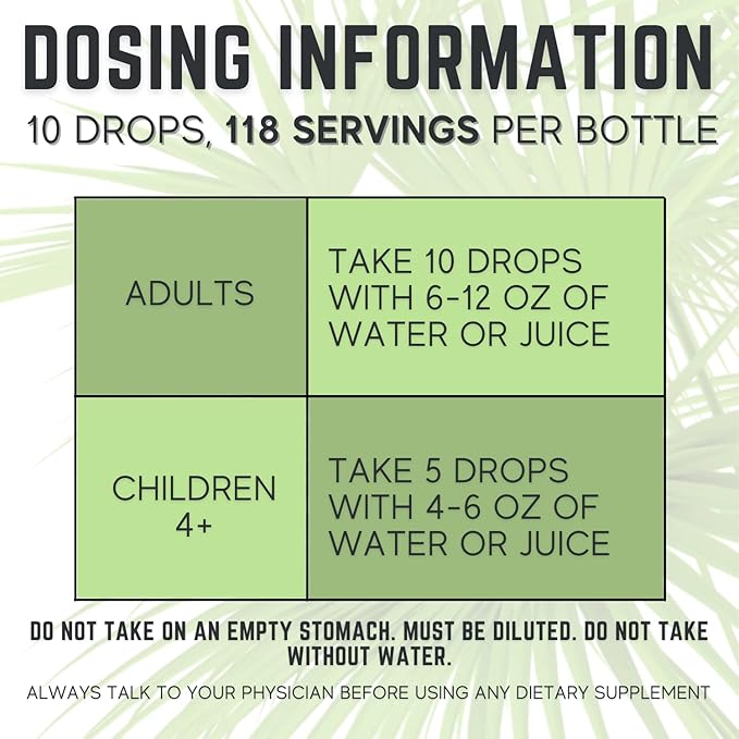 Good State Liquid Ionic Chromium Ultra Concentrate - 10 Drops Equals 200 mcg - 100 Servings Per Bottle