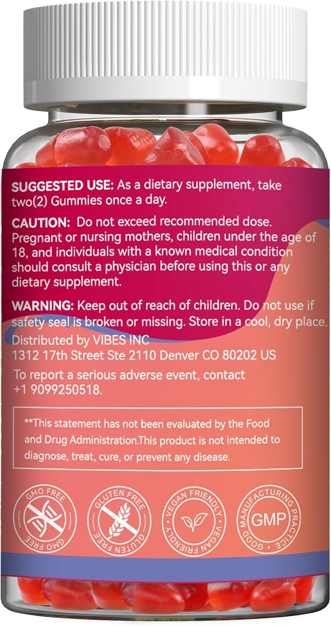2 Pack Biotin Gummies for Hair Growth 10000 mcg, Hair Skin and Nails Gummies with Folic Acid, Vitamins A, B, C, E & D, Vegan biotin Vitamins for Women & Men, 120 Gummies