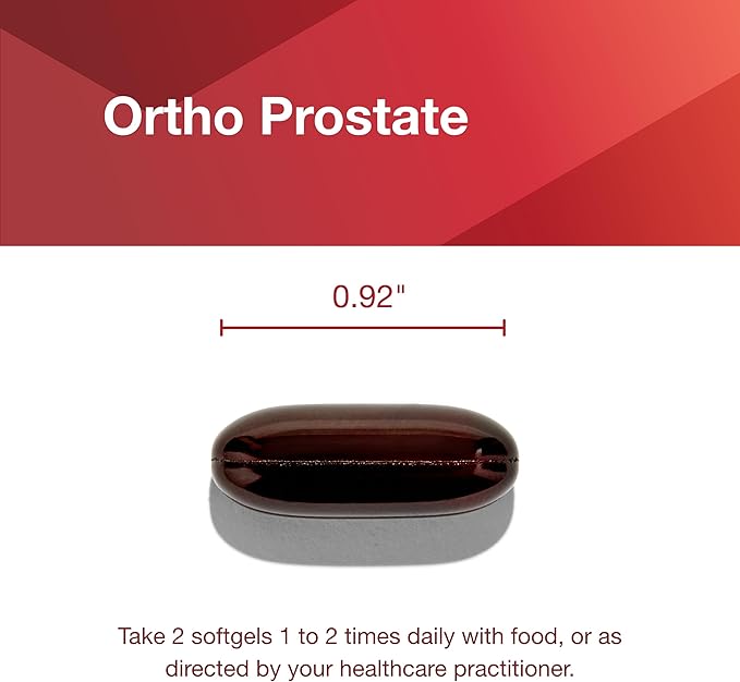 Protocol Ortho Prostate - Men's Prostate Health Supplement* - with Saw Palmetto Extract, Stinging Nettle Extract & Zinc Gluconate - 90 Softgels