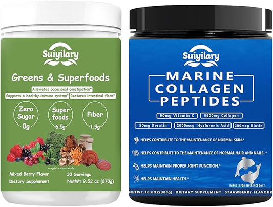 Super Greens & Collagen Peptides