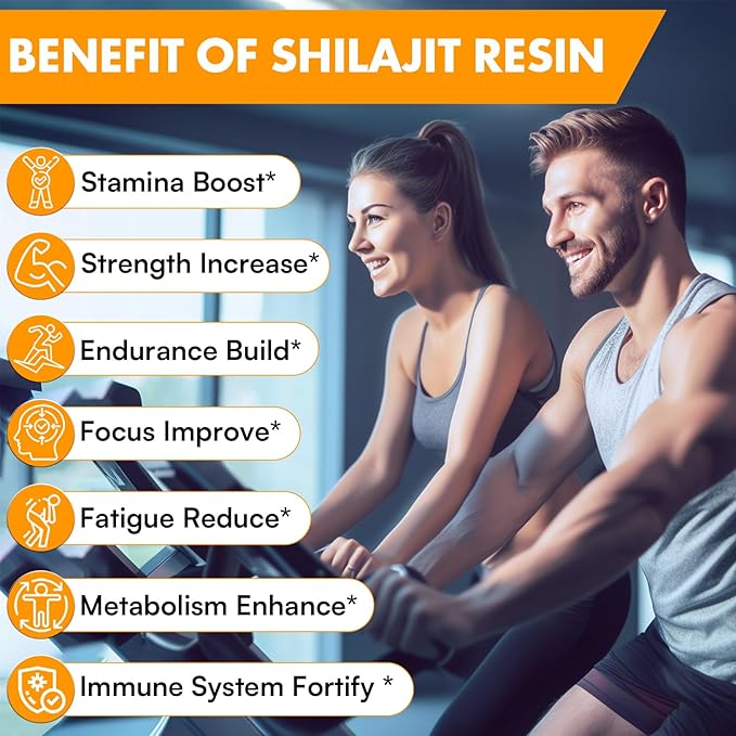 Shilajit Resin, Shilajit for Men & Women, Shilajit Pure Himalayan Organic - 600mg Potency Gold Grade, with 85+ Trace Minerals, Fulvic & Humic Acid, for Stamina, Immunity & Strength, 83 Servings (50g)