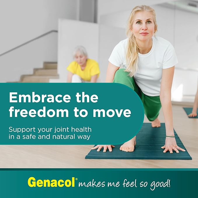 Genacol Collagen Supplement with Ultra-Hydrolyzed Collagen Peptides, Maintains Joint Health, for Joints & Knees, 90 Capsules (30-Day Supply)