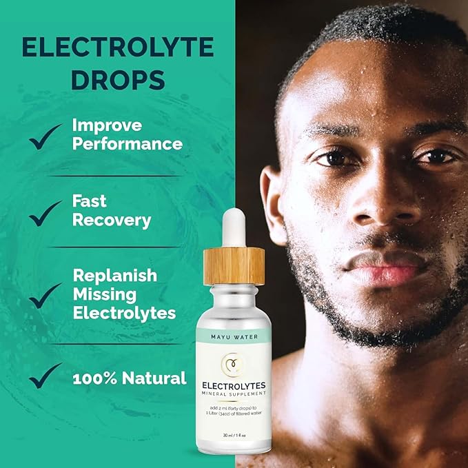 MAYU Essential Blend & Electrolyte Water Drops Minerals Charge Bundle