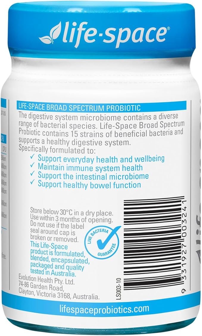 Life Space Broad Spectrum Probiotic 60 Capsules