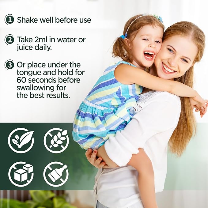 Liposomal L-lysine 1000MG Liquid Drops, Lysine Supplement for Women & Kids with Vitamin C, B6, D3, B12 &Zinc Gluconate, Skin & Lip Health, Immune & Collagen Production Support, Lemon Flavor, 2 fl oz