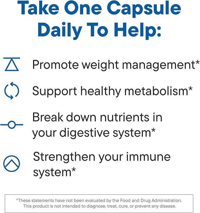 Daily Nouri Weight Health Probiotic | Weight Management, Metabolism & Digestion Support for Women & Men | Probiotics with Vegan Omega 3-6-9 Blend | 30-Day Supply