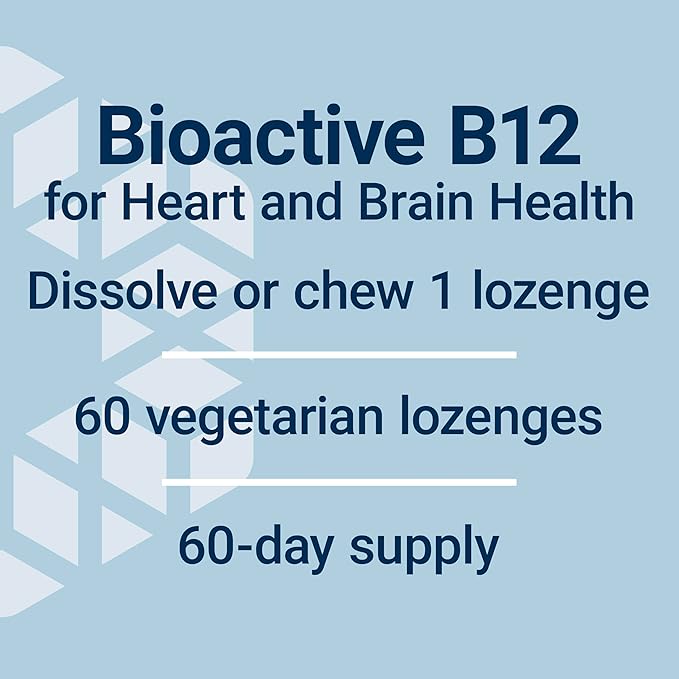 Life Extension Vitamin B12 Methylcobalamin, Nerve Health Supplement, Cognitive Support, Energy Vitamin, methylcobalamin B12, 5 mg, Quick-Dissolving, Gluten-Free, Non-GMO, Vegetarian, 60 lozenges