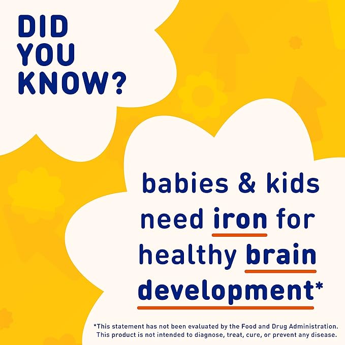 Enfamil Prenatals & Baby Vitamins Poly-Vi-Sol 8 Multi-Vitamins & Iron Supplement Drops for Infants & Toddlers, Supports Growth & Development, 50 mL Dropper Bottle (Pack of 2)