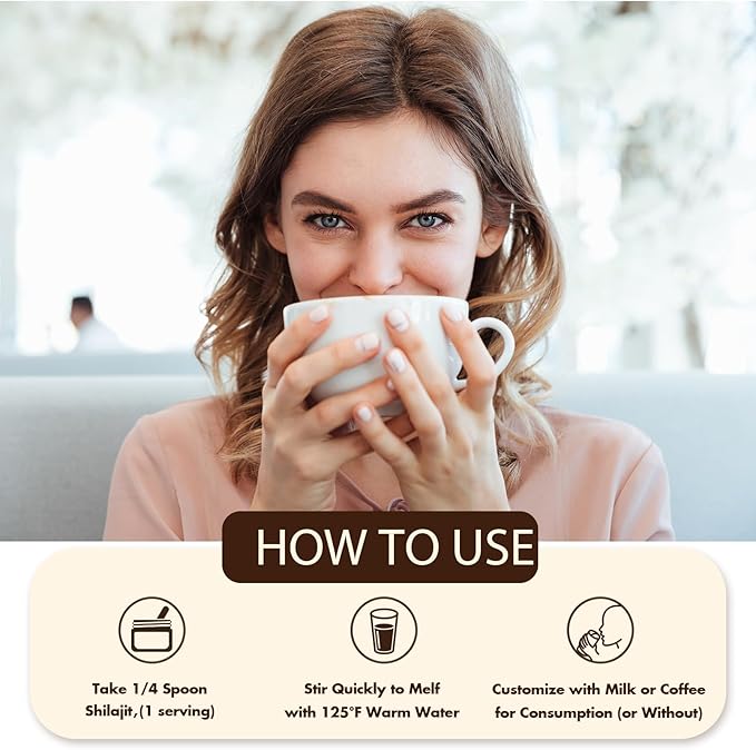 Premium Himalayan Shilajit Resin - 50g Pure & Natural Supplement for Energy, Immunity, and Mental Clarity, Rich in Fulvic Acid & Essential Minerals, Preservative-Free