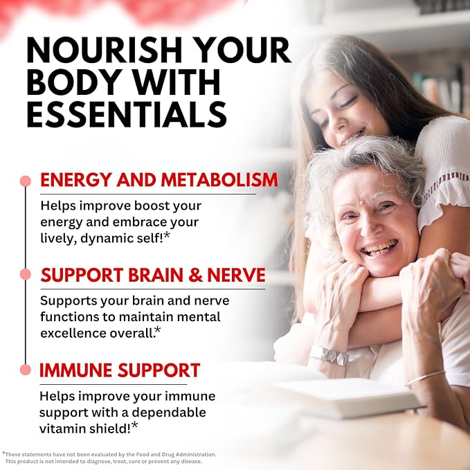 Vitamin B Complex with 20000 mcg - Extra Strength for Men and Women - Vegan| Raspberry Liquid Drops| USA Made, B1, B2, B3, B5, B6, Biotin, Folic Acid & B12 Sublingual Methylcobalamin | 4 Months Supply