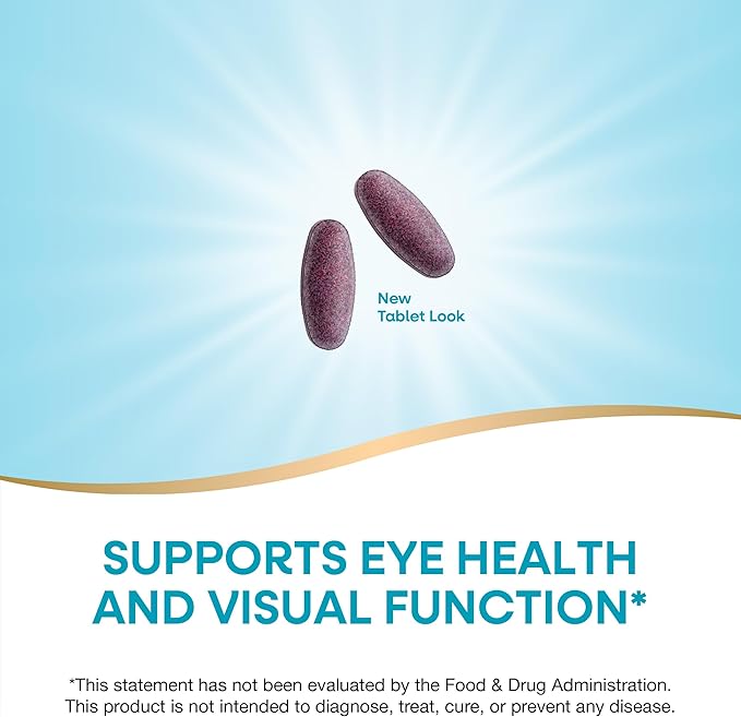 Nature's Way Ginkgold Eyes, Gingko Biloba Supplement for Adults, Supports Eye Health*, Gluten Free, 60mg Ginkgo Biloba Extract Per 2- Tablet Serving, 60 Tablets