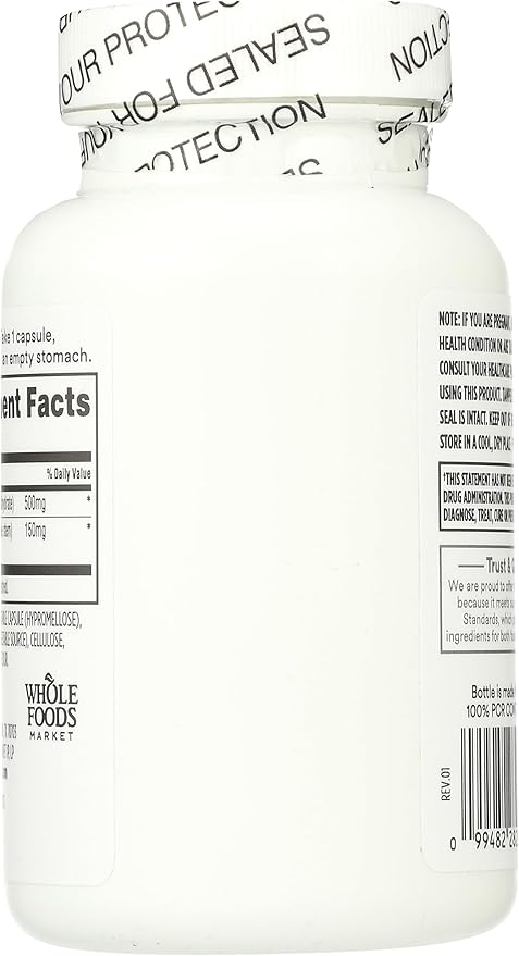 365 by Whole Foods Market Quercetin with Bromelain, 50 CT