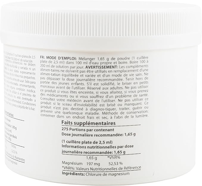1 Pound Magnesium Chloride Hexahydrate | Pharmaceutical Grade Ingredients | Crystal Powder | Pure Ph. EUR., BP, USP, 100% | Heiltropfen®
