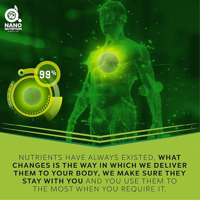 Nanonutrition Glutathione + Vitamins + Minerals | Liposomal Nanotechnology | 100% Natural Ingredients | 16 Fl. Oz. | 32 Servings