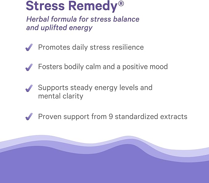 PURE SYNERGY Stress Remedy | Soothing Supplement with Ashwagandha | Organic Adaptogen Support from Rhodiola, Lemon Balm, and Holy Basil | for Stress Relief, Adrenal Health, and Mood (60 Capsules)