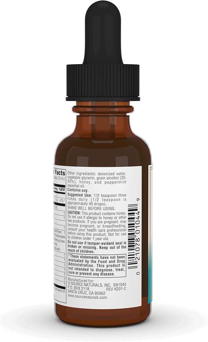 Source Naturals Herbal Resistance - Contains Echinacea, Yin Chiao, Elderberry, & More - 2 Fluid oz