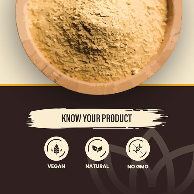 MAPL Organic Ashwagandha Powder (Indian Ginseng) 7.05 Ounces - Premium Quality, Pure and Natural Ingredients to Support Health